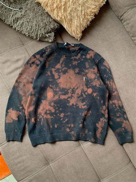 yves saint laurent tie dye jumper|ysl jumpers uk.